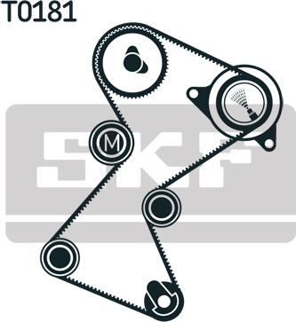 SKF VKMA 06137 - Hammashihnasarja inparts.fi