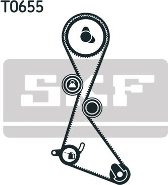 SKF VKMA 06123 - Hammashihnasarja inparts.fi