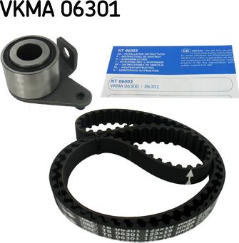 SKF VKMA 06301 - Hammashihnasarja inparts.fi