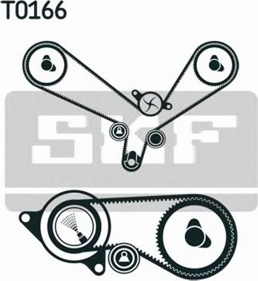 SKF VKMA 01951 - Hammashihnat inparts.fi