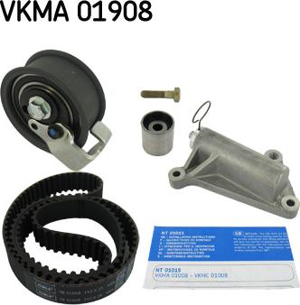 SKF VKMA 01908 - Hammashihnasarja inparts.fi