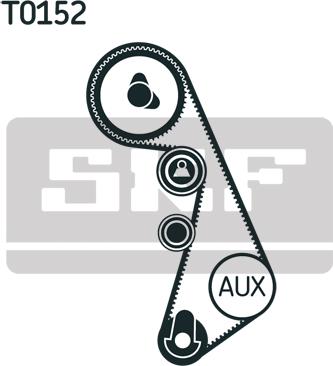 SKF VKMA 01907 - Hammashihnasarja inparts.fi