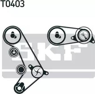 SKF VKMA 01046 - Hammashihnasarja inparts.fi