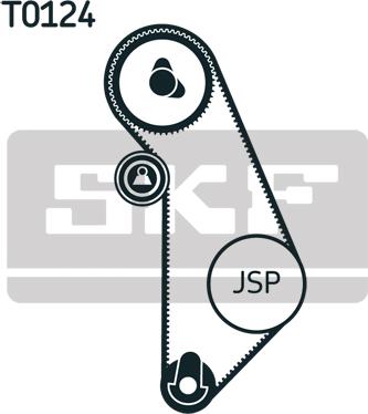 SKF VKMA 01009 - Hammashihnasarja inparts.fi