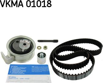 SKF VKMA 01018 - Hammashihnasarja inparts.fi