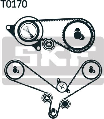 SKF VKMA 01952 - Hammashihnasarja inparts.fi