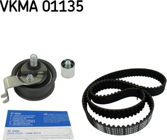 SKF VKMA 01135 - Hammashihnasarja inparts.fi