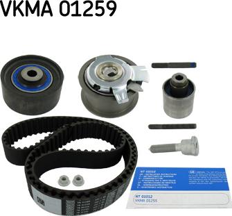 SKF VKMA 01259 - Hammashihnasarja inparts.fi