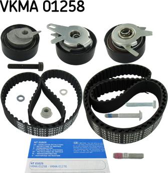 SKF VKMA 01258 - Hammashihnasarja inparts.fi