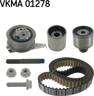 SKF VKMA 01278 - Hammashihnasarja inparts.fi