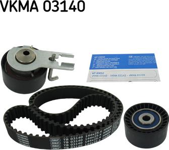 SKF VKMA 03140 - Hammashihnasarja inparts.fi