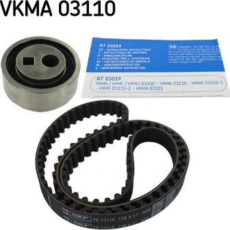 SKF VKMA03110 - Hammashihnasarja inparts.fi