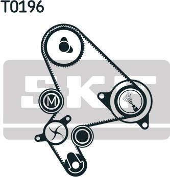 SKF VKMA 03265 - Hammashihnasarja inparts.fi