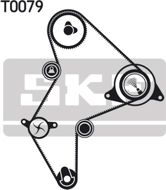 SKF VKMA 03251 - Hammashihnasarja inparts.fi