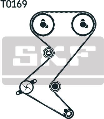 SKF VKMA 03263 - Hammashihnasarja inparts.fi