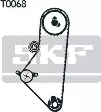 SKF VKMA 03220 - Hammashihnasarja inparts.fi