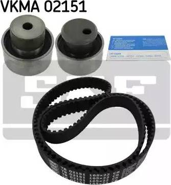 SKF VKMA 02151 - Hammashihnasarja inparts.fi