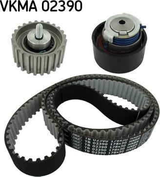 SKF VKMA 02390 - Hammashihnasarja inparts.fi