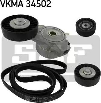 SKF VKMA 34502 - Moniurahihnasarja inparts.fi