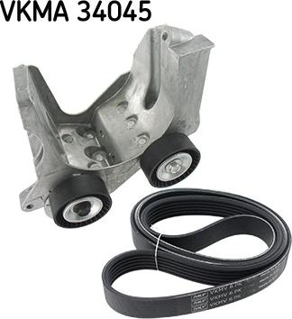 SKF VKMA 34045 - Moniurahihnasarja inparts.fi