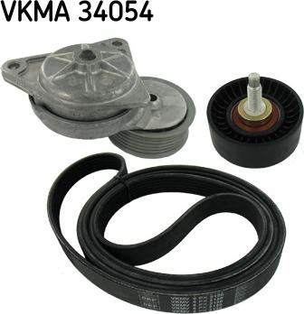 SKF VKMA 34054 - Moniurahihnasarja inparts.fi