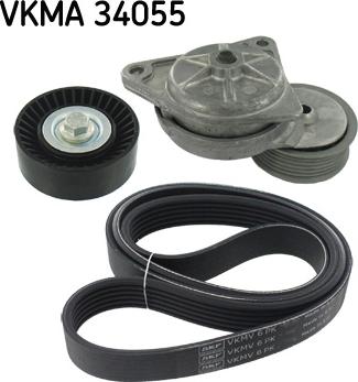 SKF VKMA 34055 - Moniurahihnasarja inparts.fi