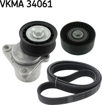 SKF VKMA 34061 - Moniurahihnasarja inparts.fi