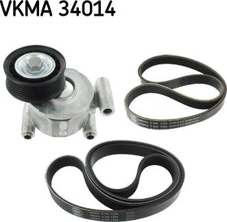 SKF VKMA 34014 - Moniurahihnasarja inparts.fi