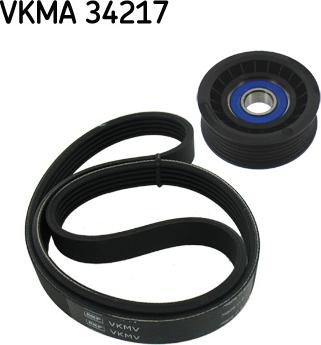 SKF VKMA 34217 - Moniurahihnasarja inparts.fi