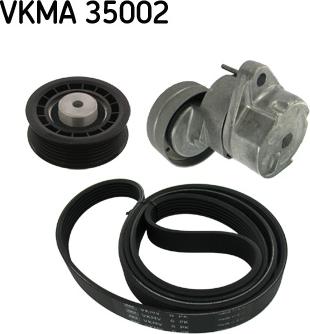 SKF VKMA 35002 - Moniurahihnasarja inparts.fi