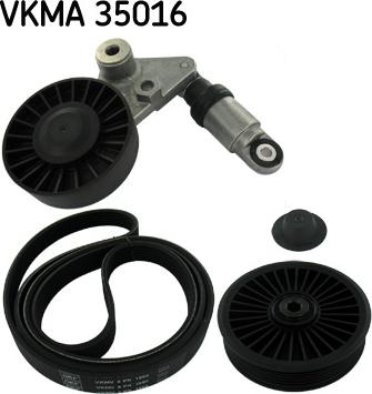 SKF VKMA 35016 - Moniurahihnasarja inparts.fi