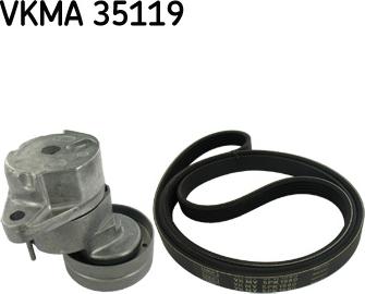 SKF VKMA 35119 - Moniurahihnasarja inparts.fi