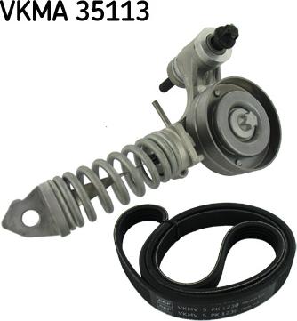 SKF VKMA 35113 - Moniurahihnasarja inparts.fi