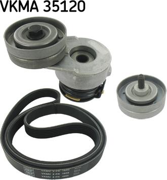 SKF VKMA 35120 - Moniurahihnasarja inparts.fi