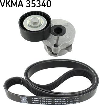 SKF VKMA 35340 - Moniurahihnasarja inparts.fi