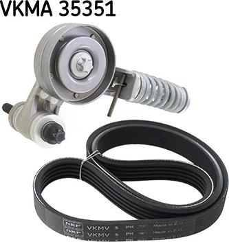 SKF VKMA 35351 - Moniurahihnasarja inparts.fi