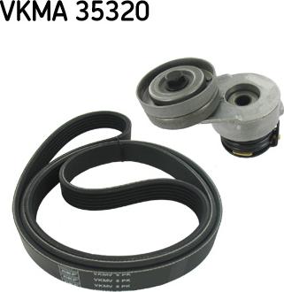 SKF VKMA 35320 - Moniurahihnasarja inparts.fi