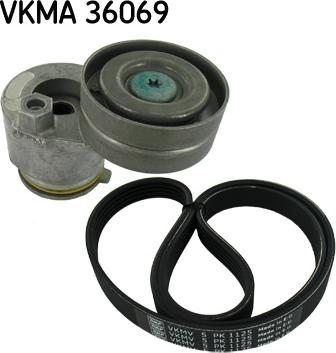 SKF VKMA 36069 - Moniurahihnasarja inparts.fi