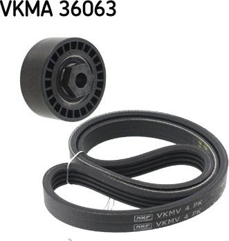 SKF VKMA 36063 - Moniurahihnasarja inparts.fi