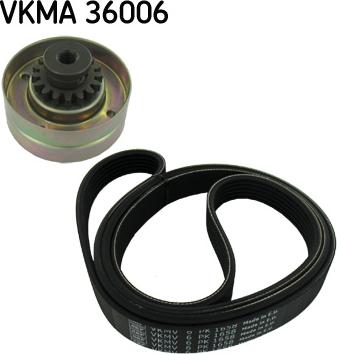 SKF VKMA 36006 - Moniurahihnasarja inparts.fi