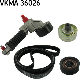 SKF VKMA 36026 - Moniurahihnasarja inparts.fi