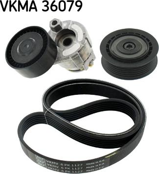 SKF VKMA 36079 - Moniurahihnasarja inparts.fi