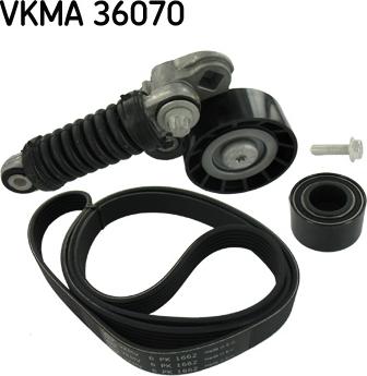SKF VKMA 36070 - Moniurahihnasarja inparts.fi
