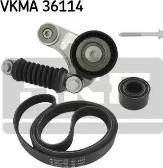 SKF VKMA 36114 - Moniurahihnasarja inparts.fi