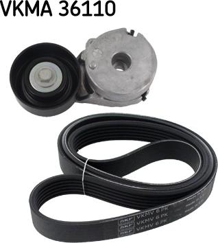 SKF VKMA 36110 - Moniurahihnasarja inparts.fi