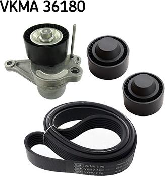 SKF VKMA 36180 - Moniurahihnasarja inparts.fi