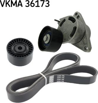 SKF VKMA 36173 - Moniurahihnasarja inparts.fi