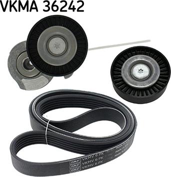 SKF VKMA 36242 - Moniurahihnasarja inparts.fi