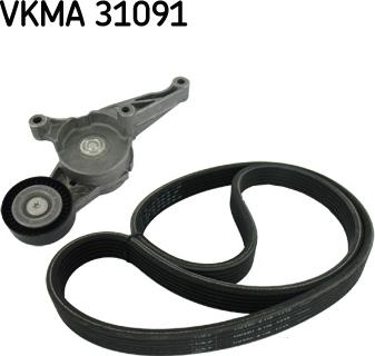 SKF VKMA 31091 - Moniurahihnasarja inparts.fi