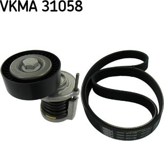 SKF VKMA 31058 - Moniurahihnasarja inparts.fi